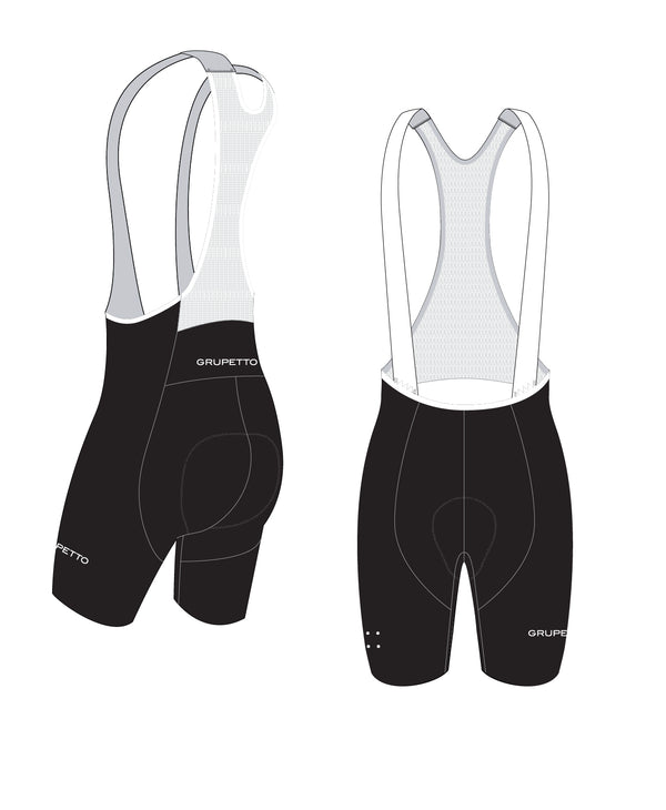 GRUPETTO / Women's SuperFIT 2.0 Bib Short - Black