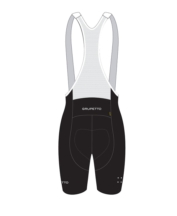 GRUPETTO / Men's SuperFIT 2.0 Bib Short - Black