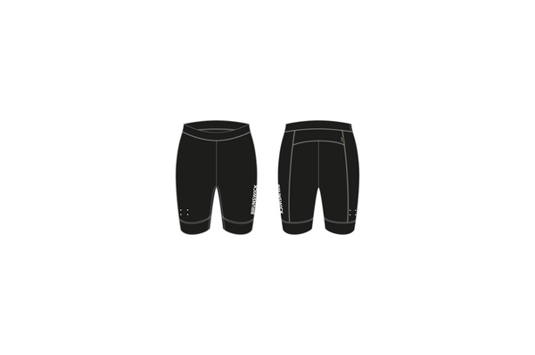 Custom Brunswick / Children's Braceless Bib Shorts - Black