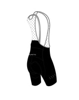 GRUPETTO / Men's SuperFIT Bib Shorts - Black