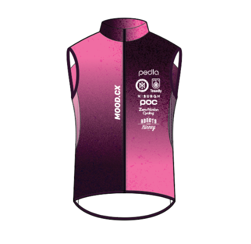 Custom MOOD / Men's Classic Gilet - Magenta