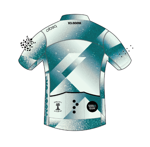 Custom MOOD/ Men's Classic Jersey - Teal