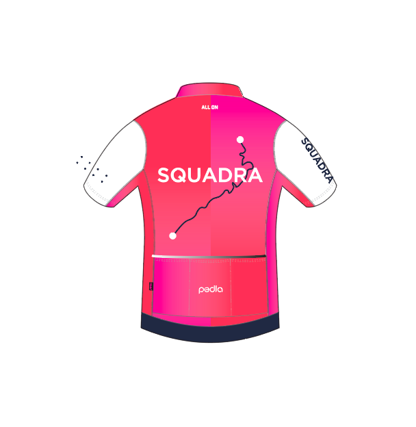 Squadra / Women's Coral Gradient Jersey