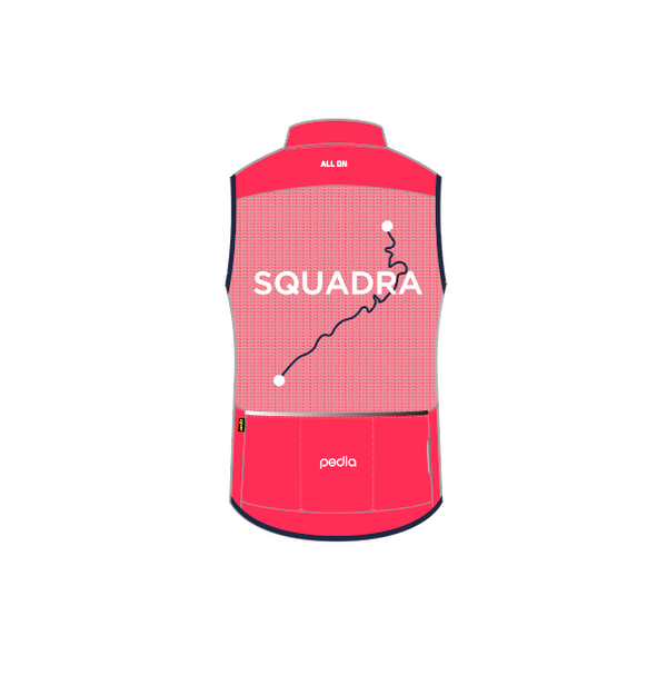 Squadra / Men's Gilet - Coral