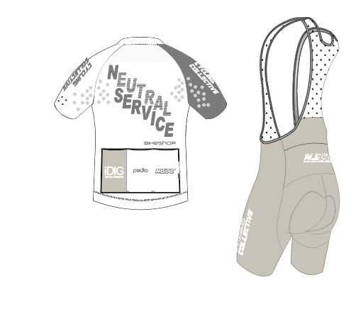 NSBS MEN'S PRO V1 KIT - Pro Pursuit Jersey & Pumice Bib Short