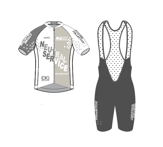 NSBS MEN'S PRO V1 KIT - Pro Pursuit Jersey & Stormy Bib Short