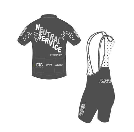 NSBS MEN'S TRAINING V1 KIT - Stormy Training Jersey & Stormy Bib Short