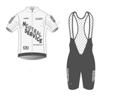 NSBS MEN'S TRAINING V1 KIT - White Training Jersey & Stormy Bib Short