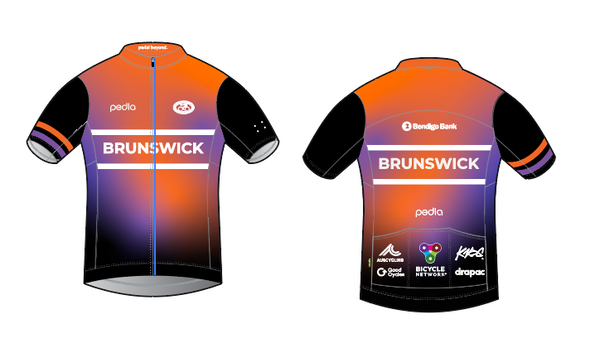 Custom Brunswick / Men's Classic Jersey - Orange Fade