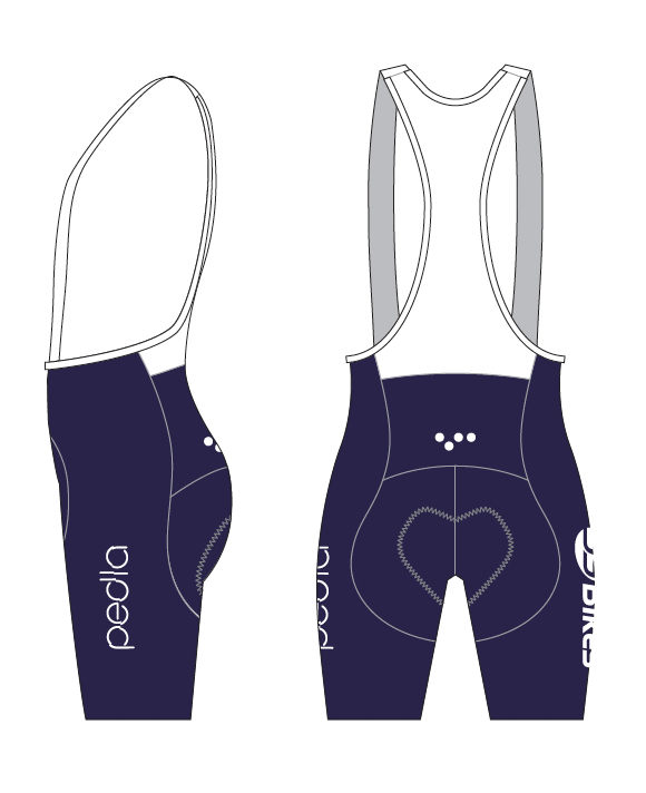 Meridian Blue / Men's Bib Short 2.0  - Supporter Kit