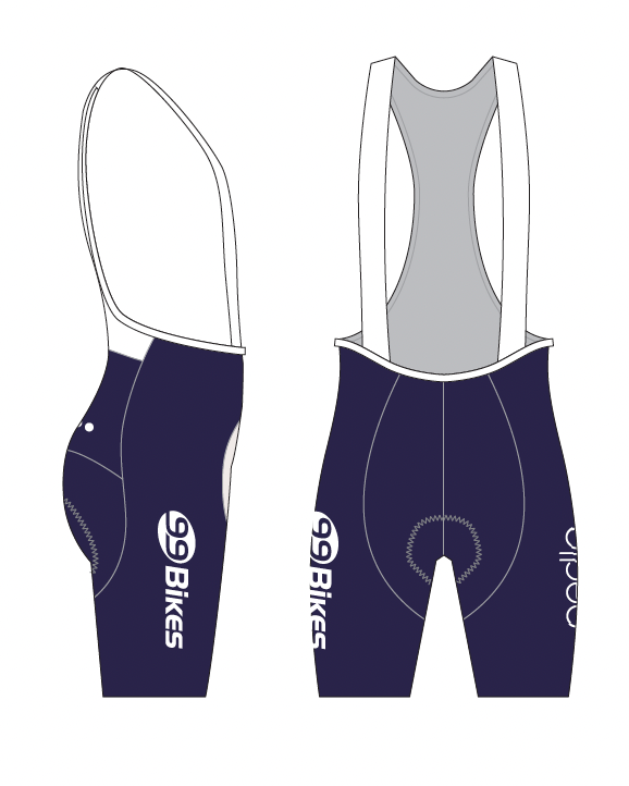 Meridian Blue / Women's Bib Short 2.0 - Supporter Kit