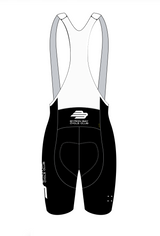 BBCC Rerun / Men's SuperFIT 2.0 Bib Short - Black & Red