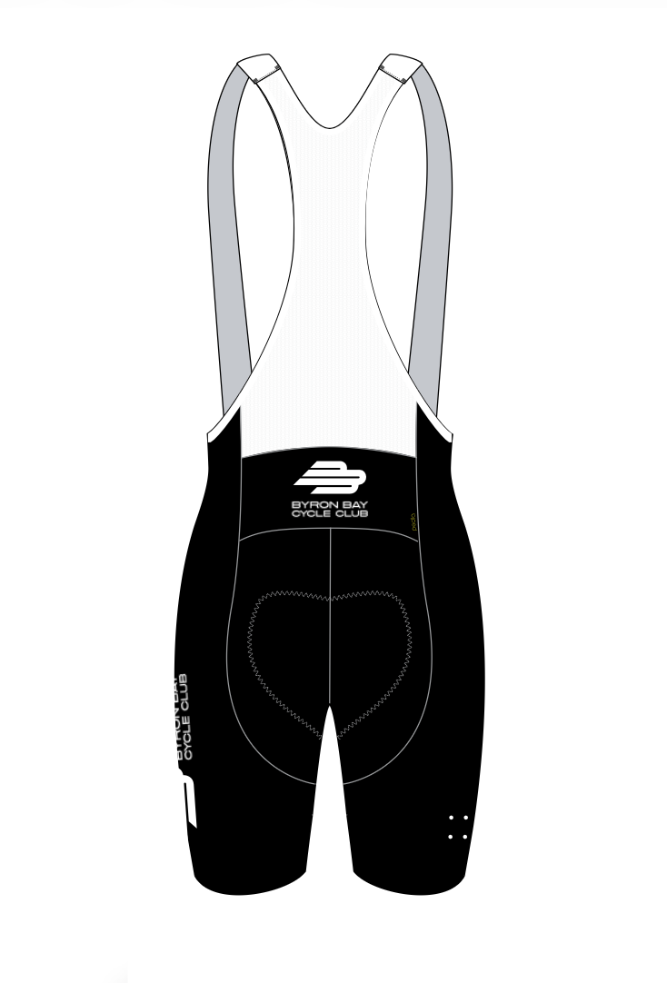 BBCC Rerun / Men's SuperFIT 2.0 Bib Short - Black & Red