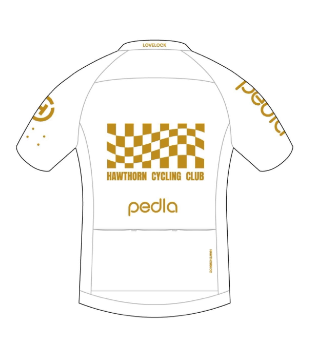 HCC / Women's Pro Pursuit Jersey - 2026 White & Gold