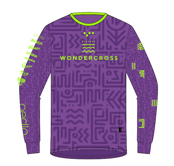Wondercross / Men's Adventure Tee - Purple